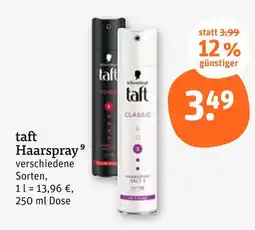 tegut Taft haarspray Angebot