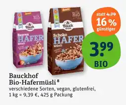 tegut Bauckhof beeren bio-hafermüsli Angebot