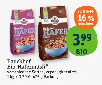 tegut Bauckhof beeren bio-hafermüsli Angebot