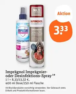 tegut Impresan desinfektions-spray Angebot