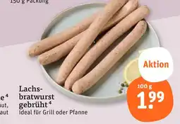 tegut Lachsbratwurst gebrüht Angebot