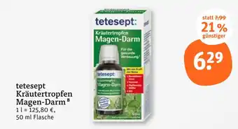 tegut Tetesept kräutertropfen Angebot