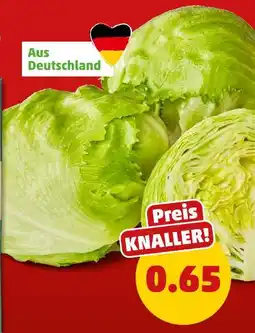 PENNY Deautscher eisbergsalat Angebot