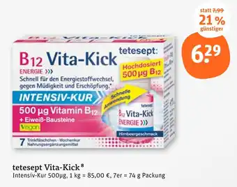 tegut Tetesept vita-kick Angebot