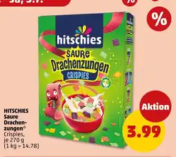 PENNY Hitschies saure drachenzungen crispies Angebot