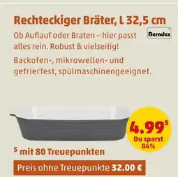 PENNY Berndes rechteckiger bräter, l 32,5cm Angebot