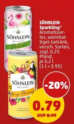 PENNY Söhnlein sparkling melone Angebot