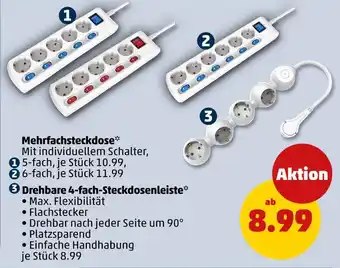 PENNY Mehrfachsteckdose Angebot