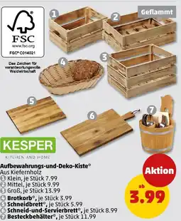 PENNY Kesper aufbewahrungs-und-deko-kiste Angebot