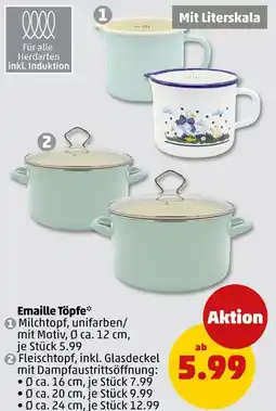 PENNY Emaille töpfe Angebot