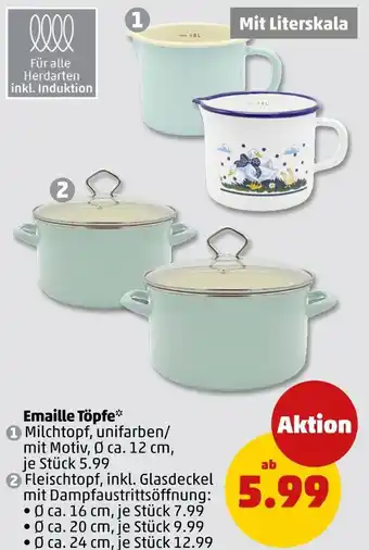 PENNY Emaille töpfe Angebot