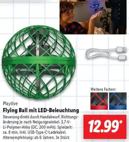 Lidl Playtive Flying Ball mit LED-Beleuchtung Angebot