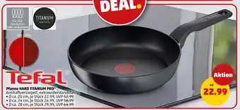 PENNY Tefal pfanne hard titanium pro Angebot