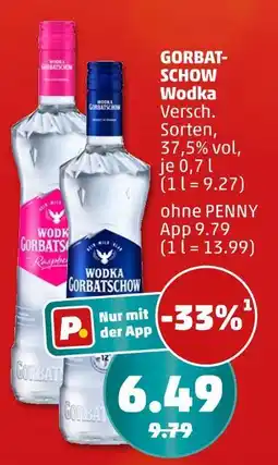 PENNY Gorbatschow wodka Angebot