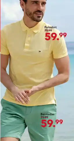 Peek & Cloppenburg Hamburg Tommy hilfiger poloshirt oder bermudas Angebot