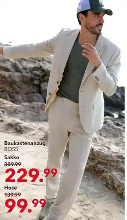 Peek & Cloppenburg Hamburg Boss baukastenanzug Angebot