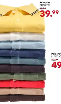 Peek & Cloppenburg Hamburg Bugatti poloshirt Angebot