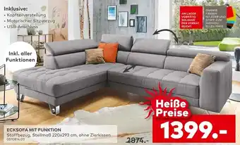porta Ecksofa mit funktion Angebot