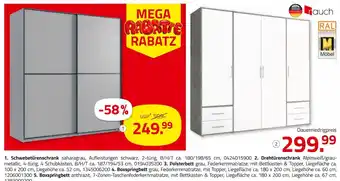 ROLLER Rauch schwebetürenschrank oder drehtürenschrank Angebot