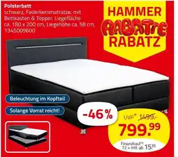 ROLLER Polsterbett Angebot