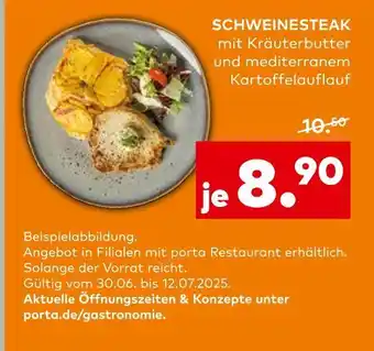 porta Schweinesteak Angebot