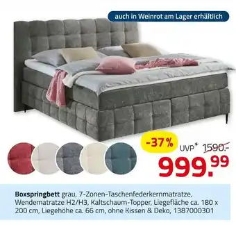 ROLLER Boxspringbett Angebot