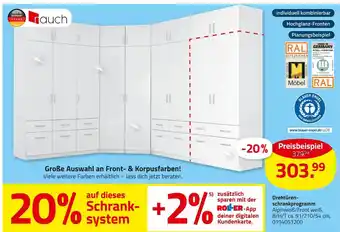 ROLLER Rauch drehtürenschrankprogramm Angebot