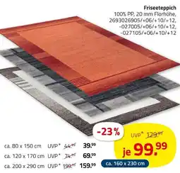 ROLLER Friseeteppich Angebot