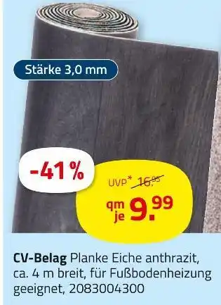 ROLLER Cv-belag Angebot