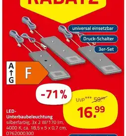 ROLLER Led-unterbauleuchte Angebot
