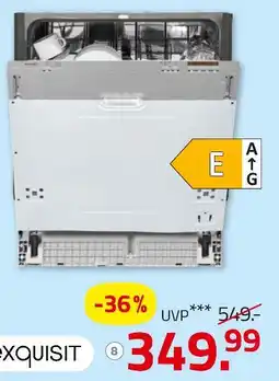 ROLLER Exquisit einbaugeschirrspüler egsp6012-e-030 inox Angebot