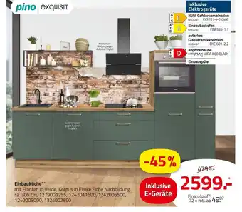 ROLLER Pino, exquisit einbauküche Angebot