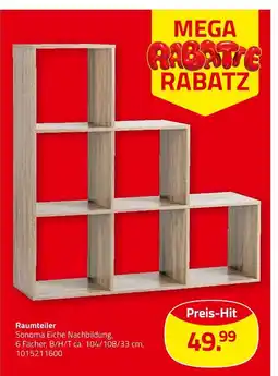 ROLLER Raumteiler Angebot