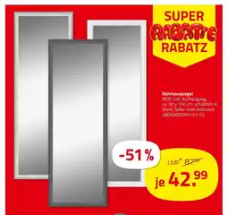 ROLLER Rahmenspiegel Angebot