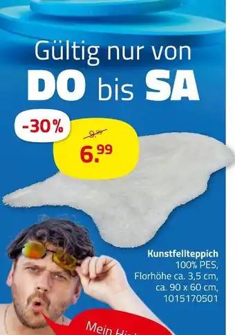 ROLLER Kunstfellteppich Angebot