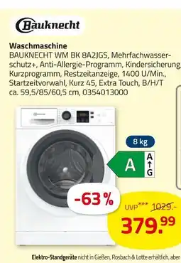 ROLLER Bauknecht waschmaschine Angebot