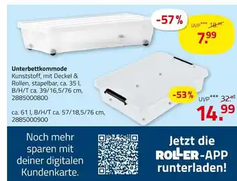 ROLLER Unterbettkommode Angebot