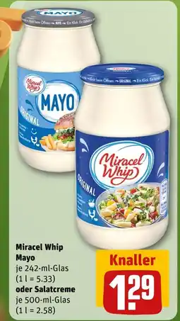 REWE Miracel whip mayo Angebot