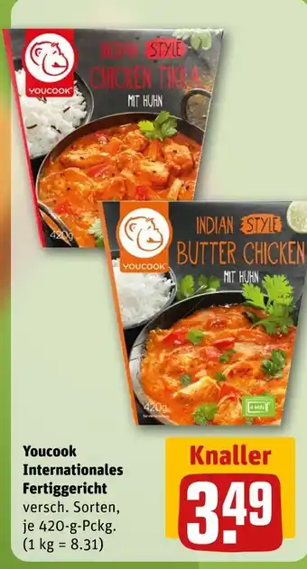 REWE Youcook chicken tikka Angebot