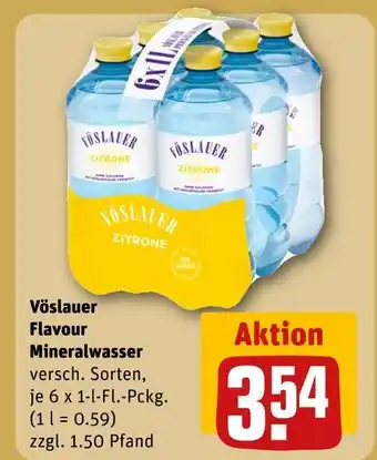 REWE Vöslauer flavour mineralwasser Angebot