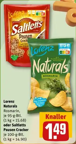 REWE Lorenz naturals rosmarin Angebot