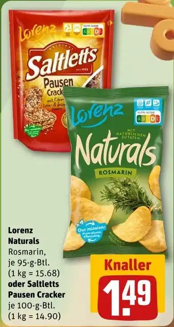 REWE Lorenz naturals rosmarin Angebot