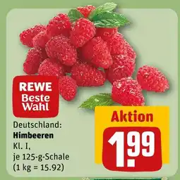 REWE Rewe beste wahl himbeeren Angebot
