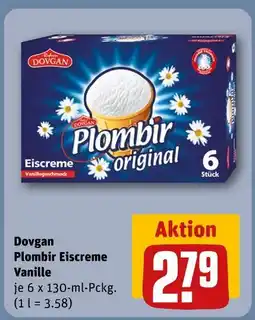 REWE Dovgan plombir eiscreme vanille Angebot
