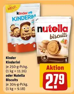 REWE Kinder kinderini Angebot