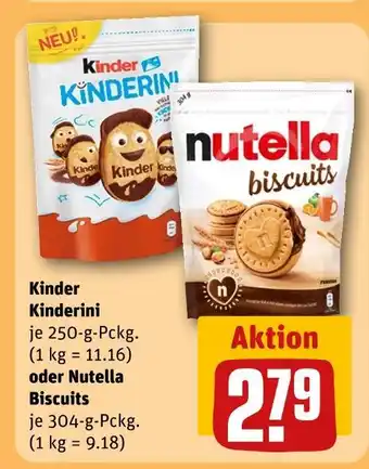 REWE Kinder kinderini Angebot