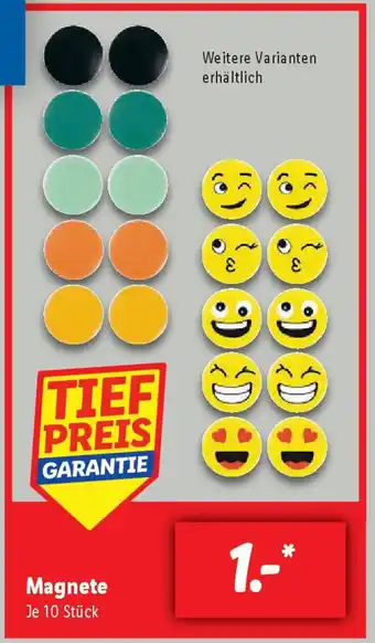 Lidl Magnete Angebot