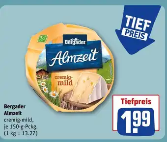 REWE Bergader almzeit Angebot