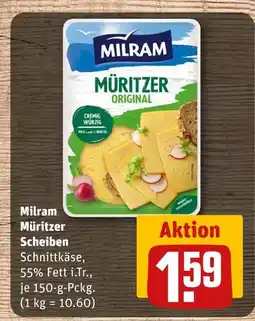 REWE Milram müritzer scheiben Angebot
