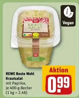 REWE Rewe beste wahl krautsalat Angebot